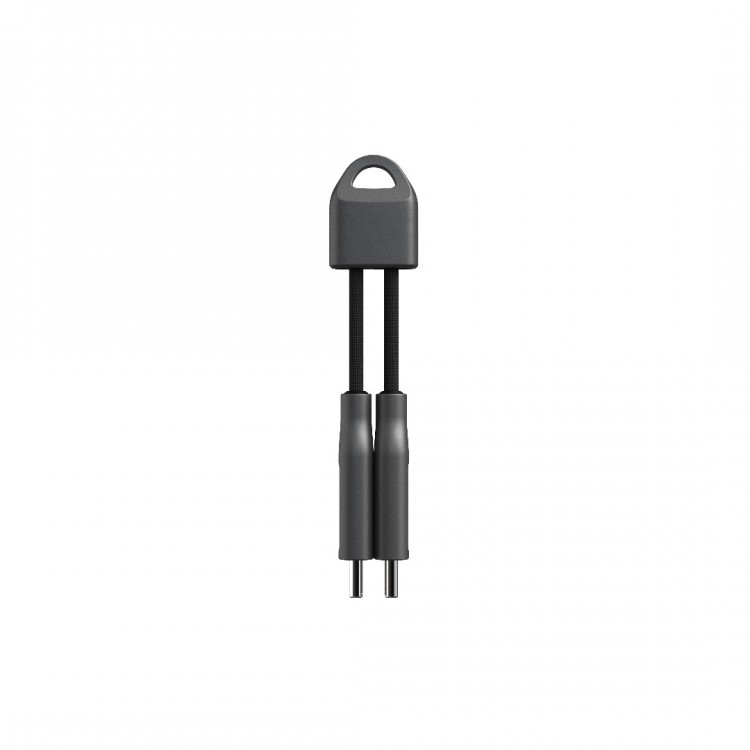 Nomad ChargeKey USB-C σε USB-C 60W - ΜΑΥΡΟ - NM01992585