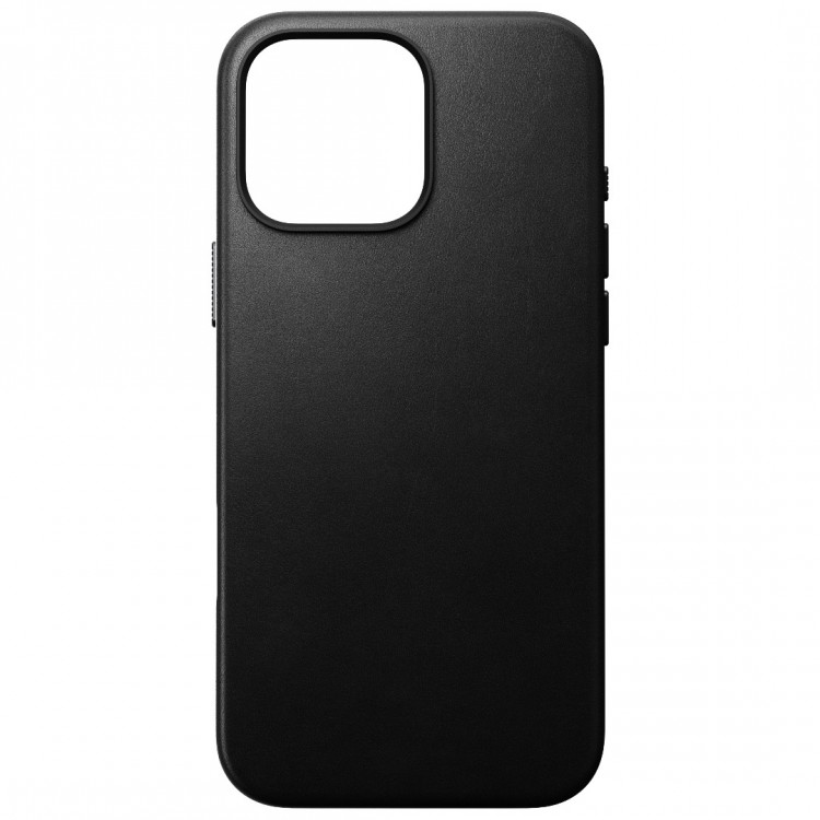 NOMAD θήκη δερμάτινη Traditional MagSafe για Apple iPhone 16 PRO MAX 6.9 2024 - ΜΑΥΡΟ - NM01388685