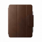 NOMAD θήκη δερμάτινη Magnetic Pencil Folio Plus για Apple iPad Pro 12.9 (6th/5th/4th/3rd gen) 2018/20/21/22 & iPad AIR 13 M2 2024 - ΚΑΦΕ - NM01109785