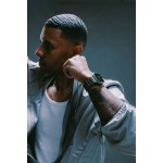 Nomad Stratos Titanium Grade 4 BAND FKM Μπρασελέ Μεταλλικό για Apple Watch SERIES - 42/44/45/46/49mm ULTRA 1/2/3 - Natural ΤΙΤΑΝΙΟ / Volt LIME ΠΡΑΣΙΝΟ - NM011147858