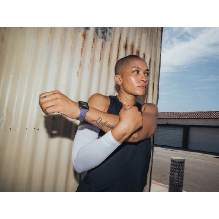 NOMAD Tempo Αδιάβροχο λουράκι FKM σιλικόνης με Αλουμινίου Pin για Apple Watch SERIES - 38/40/41/42mm - ΜΩΒ - NM011376858