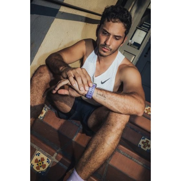 NOMAD Tempo Αδιάβροχο λουράκι FKM σιλικόνης με Αλουμινίου Pin για Apple Watch SERIES - 38/40/41/42mm - ΜΩΒ - NM011376858