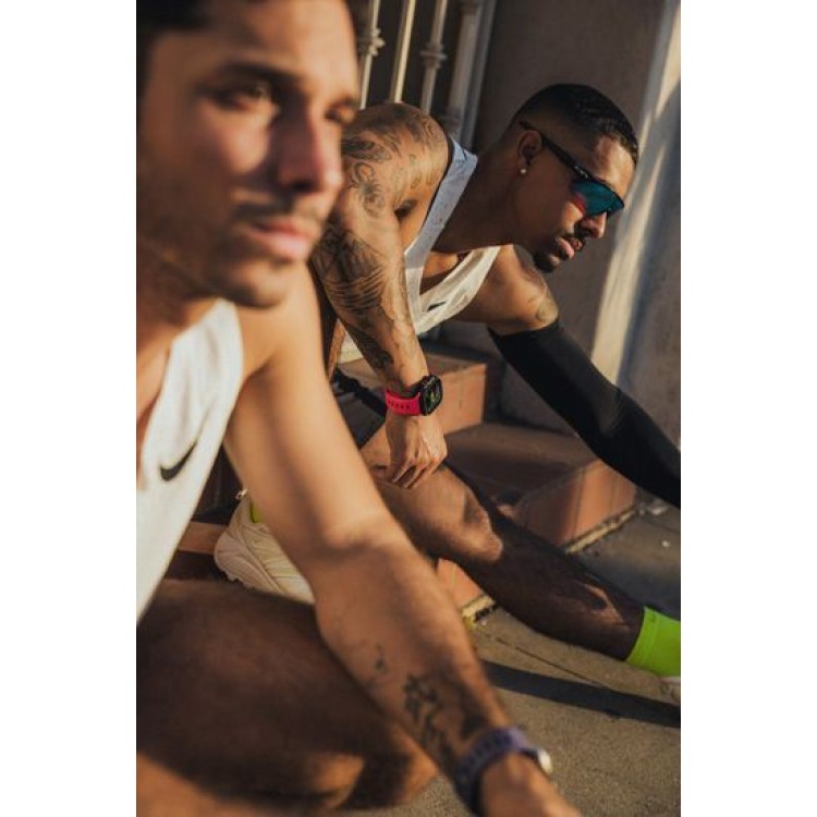 NOMAD Tempo Αδιάβροχο λουράκι FKM σιλικόνης με Αλουμινίου Pin για Apple Watch SERIES - 38/40/41/42mm - ΜΩΒ - NM011376858