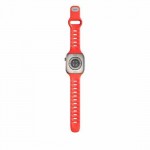 NOMAD Tempo Αδιάβροχο λουράκι FKM σιλικόνης με Αλουμινίου Pin για Apple Watch SERIES - 38/40/41/42mm - Coral ΚΟΚΚΙΝΟ - NM011383858