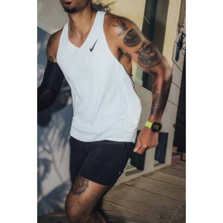 NOMAD Tempo Αδιάβροχο λουράκι FKM σιλικόνης με Αλουμινίου Pin για Apple Watch SERIES - 38/40/41/42mm - Lime - NM011390858