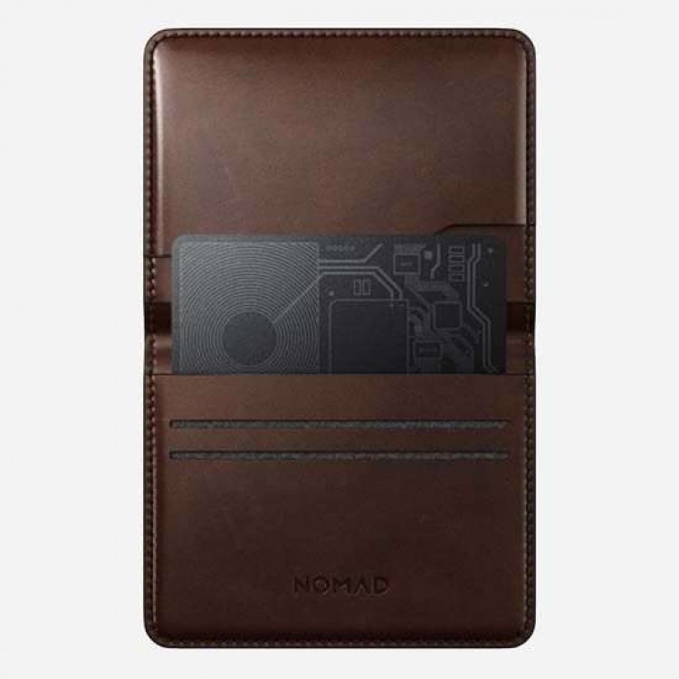NOMAD Ultra-thin "Apple's Find My" app συμβατή κάρτα εύρεσης για Μαγνητικό Πορτοφόλι  - ΜΑΥΡΟ - NM01297185
