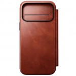 NOMAD θήκη δερμάτινη MODERN SE Horween Πορτοφόλι MagSafe για Apple iPhone 17 Pro Max 6.9 2025 - Olde Dublin ΚΑΦΕ - NM014087858