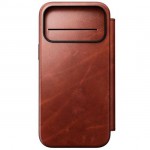 NOMAD θήκη δερμάτινη MODERN SE Horween Πορτοφόλι MagSafe για Apple iPhone 17 Pro Max 6.9 2025 - Olde Dublin ΚΑΦΕ - NM014087858