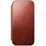 NOMAD θήκη δερμάτινη MODERN SE Horween Πορτοφόλι MagSafe για Apple iPhone 17 Pro Max 6.9 2025 - Olde Dublin ΚΑΦΕ - NM014087858