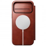 NOMAD θήκη δερμάτινη MODERN SE Horween Πορτοφόλι MagSafe για Apple iPhone 17 Pro Max 6.9 2025 - Olde Dublin ΚΑΦΕ - NM014087858