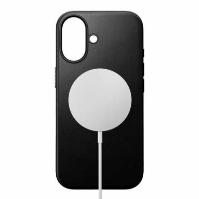 NOMAD θήκη δερμάτινη Modern MagSafe για Apple iPhone 17 6.3 5G 2025 - ΜΑΥΡΟ - NM014353858