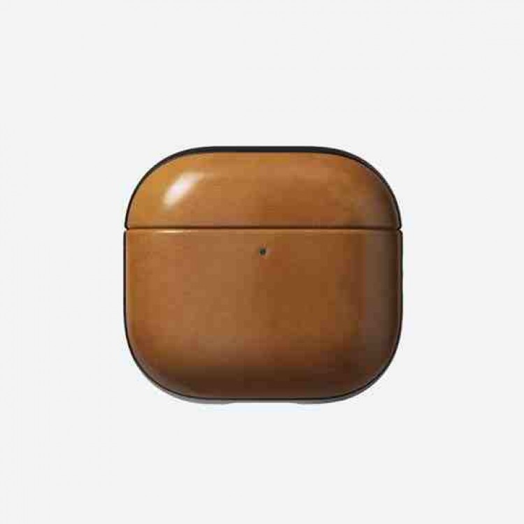 Θήκη Nomad Δερμάτινη για Apple AirPods 4 2025 - ENGLISH TAN ΚΑΦΕ - NM014575858