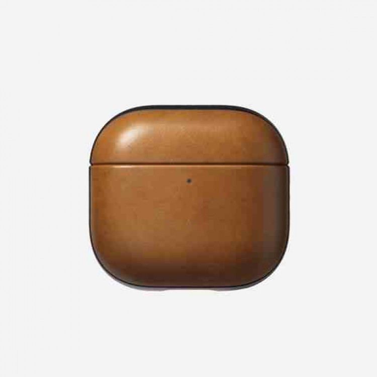 Θήκη Nomad Δερμάτινη για Apple AirPods 4 2025 - ENGLISH TAN ΚΑΦΕ - NM014575858