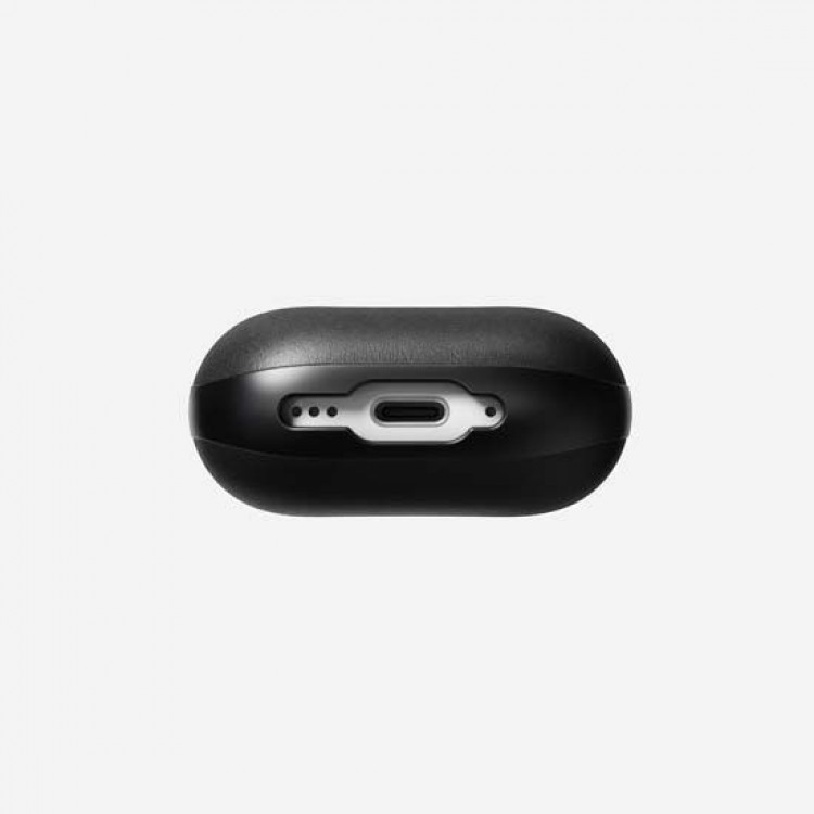 Θήκη Nomad Δερμάτινη για Apple AirPods 4 2025 - ΜΑΥΡΟ - NM014582858