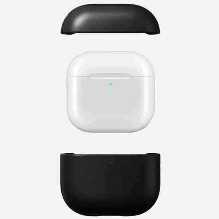 Θήκη Nomad Δερμάτινη για Apple AirPods 4 2025 - ΜΑΥΡΟ - NM014582858