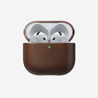 Θήκη Nomad Δερμάτινη για Apple AirPods 4 2025 - ΚΑΦΕ - NM014599858