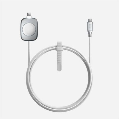 Nomad ULTRA RUGGED Kevlar 100w Universal καλώδιο USB-C για Apple Watch series ,AirPods Pro 2, AirPods 4, smartphones - 1.5μ. - ΛΕΥΚΟ - NM014667858
