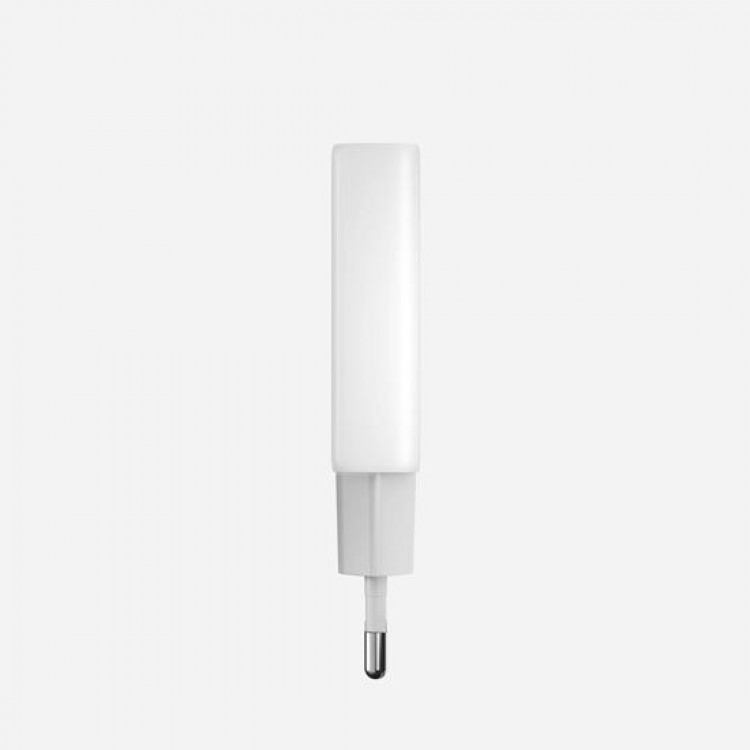 Nomad AC οικιακός Φορτιστής τοίχου 40W, Slim με EU, USB-C, GaN Technology - White - NM014728858