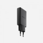 Nomad AC οικιακός Φορτιστής τοίχου 40W, Slim με EU, USB-C, GaN Technology - Carbid ΜΑΥΡΟ - NM014773858