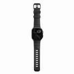 NOMAD Rocky Point Sport Band FKM rubber Strap ΑΔΙΑΒΡΟΧΟ για Apple Watch SERIES 4,5,6,SE,8,9 & ULTRA 1/2, APPLE watch Series 10 - 42/44/45/46/49mm - Storm ΜΑΥΡΟ / ΜΑΥΡΟ - NM014803858