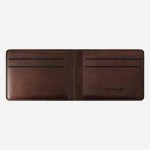 NOMAD Horween Δερμάτινο Bifold Πορτοφόλι - ΚΑΦΕ - NM500R0UA0