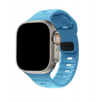 NOMAD Sport Strap SE V2 LSR Waterproof silicone M/L για Apple Watch Ultra (49mm), 8/7 (45mm)/6/SE/5/4 (44mm), /3/2/1 (42mm) - ELECTRIC ΜΠΛΕ - NM01008385