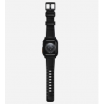 NOMAD θήκη Sport Rugged stainless steel με Αδιάβροχο λουράκι σιλικόνης για Apple Watch series 4, 5, 6, 7, 8, 9, SE - 44mm/45mm - ΜΑΥΡΟ - NM-NM01337485