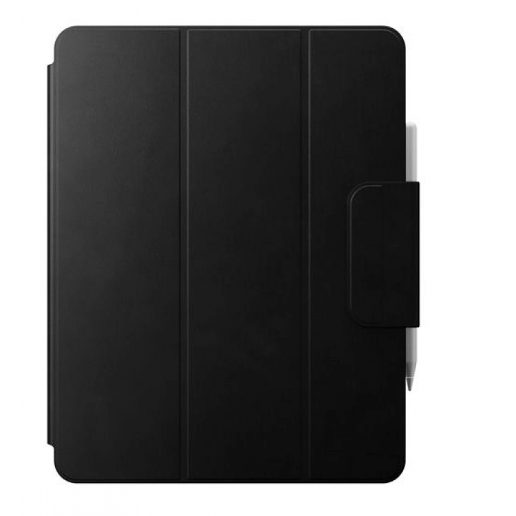 NOMAD θήκη δερμάτινη Magnetic Pencil Folio Plus για Apple iPad Pro 12.9 (6th/5th/4th/3rd gen)  - ΜΑΥΡΟ - NM01106685
