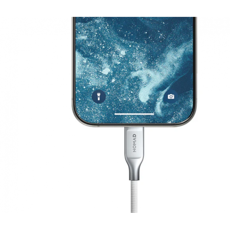 Nomad Kevlar καλώδιο 240W, USB-C σε USB-C, 1.5m - ΛΕΥΚΟ - NM014964858