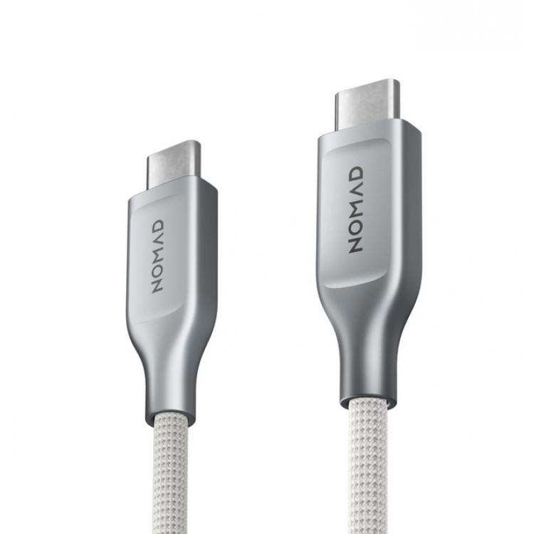 Nomad Kevlar καλώδιο 240W, USB-C σε USB-C, 1.5m - ΛΕΥΚΟ - NM014964858