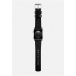 Nomad Δερμάτινο Strap Modern για Apple Watch SERIES - 42/44/45/46/49mm ULTRA 1/2 - ΜΑΥΡΟ ΑΣΗΜΙ - NM01908685