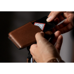 NOMAD Horween Δερμάτινο Bifold Πορτοφόλι - ΚΑΦΕ - NM500R0UA0