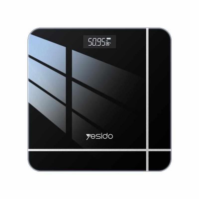 YESIDO MG09 Ηλεκτρονική ζυγαριά μπάνιου εως 150κιλά - Μαύρο - YID000518