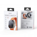 YESIDO IO26 SMARTWATCH BT5.0+NFC 200mAh IPX5 ( με 2 λουράκια) - ΜΑΥΡΟ