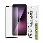 ERBORD Techsuit Γυαλί προστασίας 9H 111D Full Cover Glue Glass, 0.3MM για Sony Xperia 1 VII  - ΜΑΥΡΟ - KF2349092