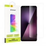 ERBORD Techsuit Γυαλί προστασίας Clear Vision 9H 111D Full Cover Glue Glass, 0.3MM για Sony Xperia 1 VII  - ΔΙΑΦΑΝΟ - KF2349093