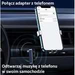USAMS WIRELESS Adapter audio jack 3.5mm Bluetooth 5.0 - ΓΚΡΙ - US-SJ519