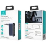 USAMS WIRELESS Adapter audio jack 3.5mm Bluetooth 5.0 - ΓΚΡΙ - US-SJ519