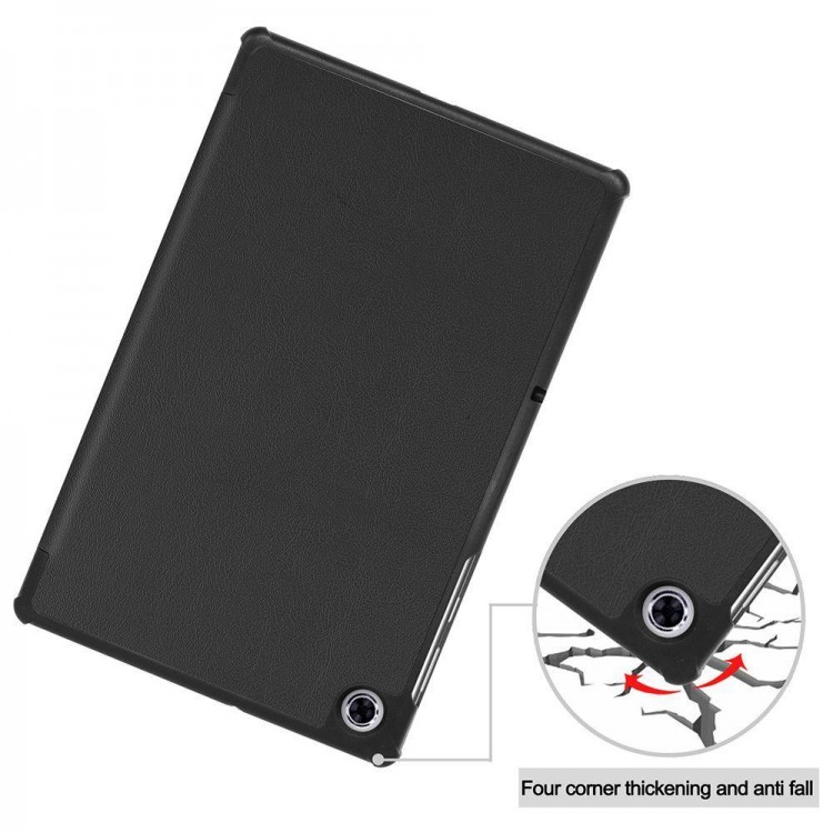 Θήκη Sonique Slim SMARTCASE FOLIO για LENOVO TAB M10 PLUS 10.6 3RD GEN TB-125 / TB-128 - ΜΑΥΡΟ