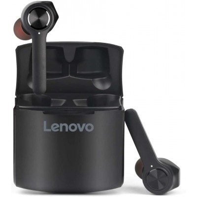 LENOVO BLUETOOTH True Wireless Earbuds IPX5 Sweat and Water Resistant  - Black - HT20