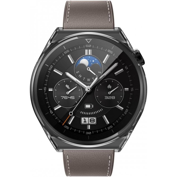 Θήκη ERBORD DEFENSE Frame για Huawei Watch GT 3 PRO 46mm - ΔΙΑΦΑΝΟ