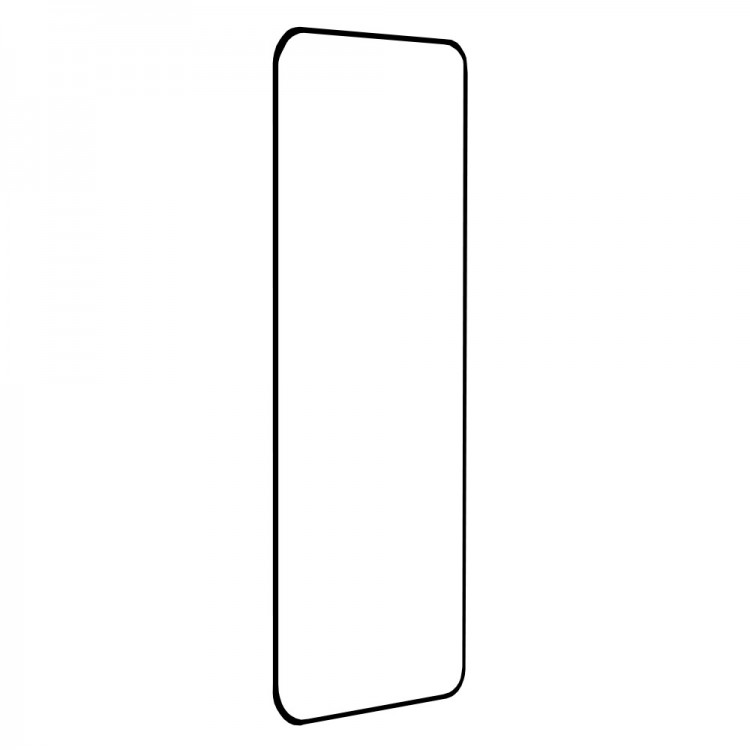 ERBORD Techsuit Γυαλί προστασίας 9H 111D Full Cover Glue Glass, 3D Curved 0.3MM για Oppo Reno10 Pro - ΜΑΥΡΟ - KF2314872