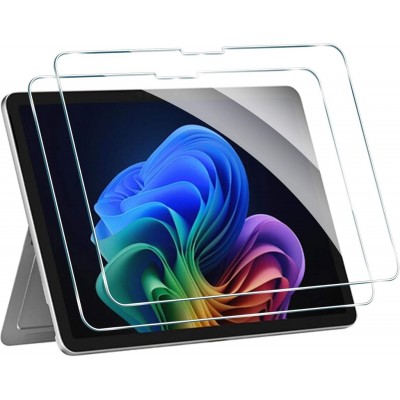Rojeuinn Γυαλί προστασίας 9H Hardness, Scratch-Resistant, HD, Πλήρης κάλυψης, Bubble-Free για MS Surface Pro 12" (1rst 2025 Edtion) - 2 ΤΕΜ. - ΔΙΑΦΑΝΟ - B0FDF526DR
