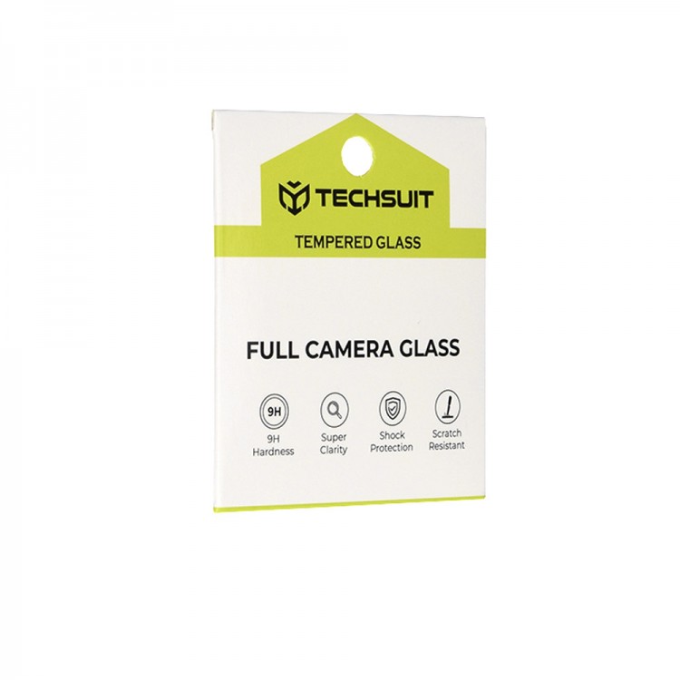 Techsuit Γυαλί προστασίας για CAMERA LENS για XIAOMI REDMI Note 14 Pro 5G / Poco X7 - ΜΑΥΡΟ