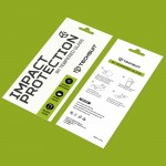 ERBORD Techsuit Γυαλί προστασίας 9H 111D Full Cover Glue Glass, 0.3MM για Motorola Edge 60 Pro - ΜΑΥΡΟ - KF2348612