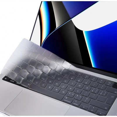 WiWU EooCoo Κάλυμμα πληκτρολογίου για Apple MacBook Air 13.6 M2 M3 Model: A2681 A3113, Macbook Air 15.3 M2 A2941, M1/M2/M3/M4 MacBook Pro 14/Pro 16 - EU Layout