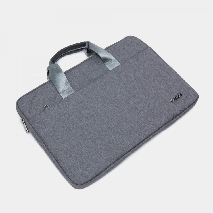 Yesido Laptop Τσάντα μεταφοράς , Water Repellent για NOTEBOOK, MACBOOK 16" - ΓΚΡΙ - WB38