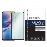 ERBORD 3D GLASS Γυαλί προστασίας 9H 0.3MM για OnePlus Nord 2 5G - ΜΑΥΡΟ