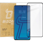 ERBORD Bizon Γυαλί προστασίας Edge 3D 9H Full Cover Glue Glass, 3D Curved 0.3MM για OnePlus 12 - ΔΙΑΦΑΝΟ ΜΑΥΡΟ - BIZ4059