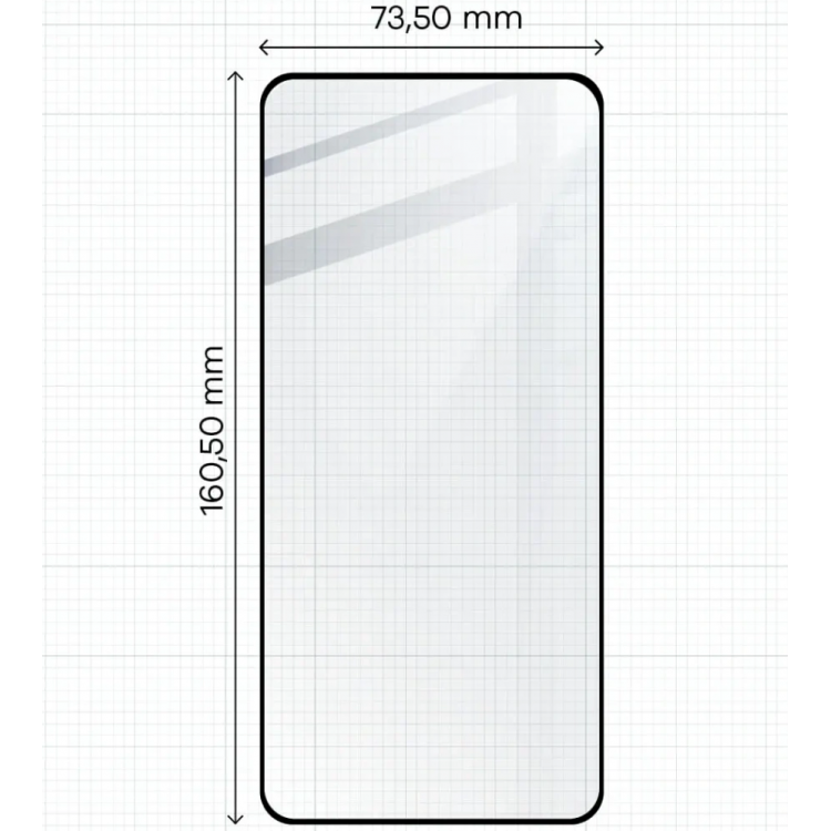 ERBORD Bizon Γυαλί προστασίας Edge 3D 9H Full Cover Glue Glass, 3D Curved 0.3MM για OnePlus 12 - ΔΙΑΦΑΝΟ ΜΑΥΡΟ - BIZ4059
